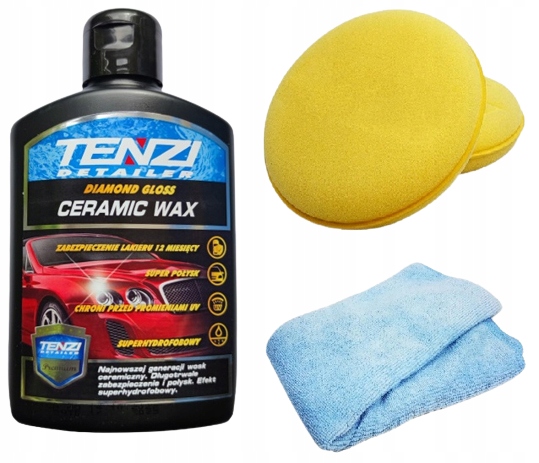 WOSK CERAMICZNY SAMOCHODOWY AUTO POŁYSK TENZEI