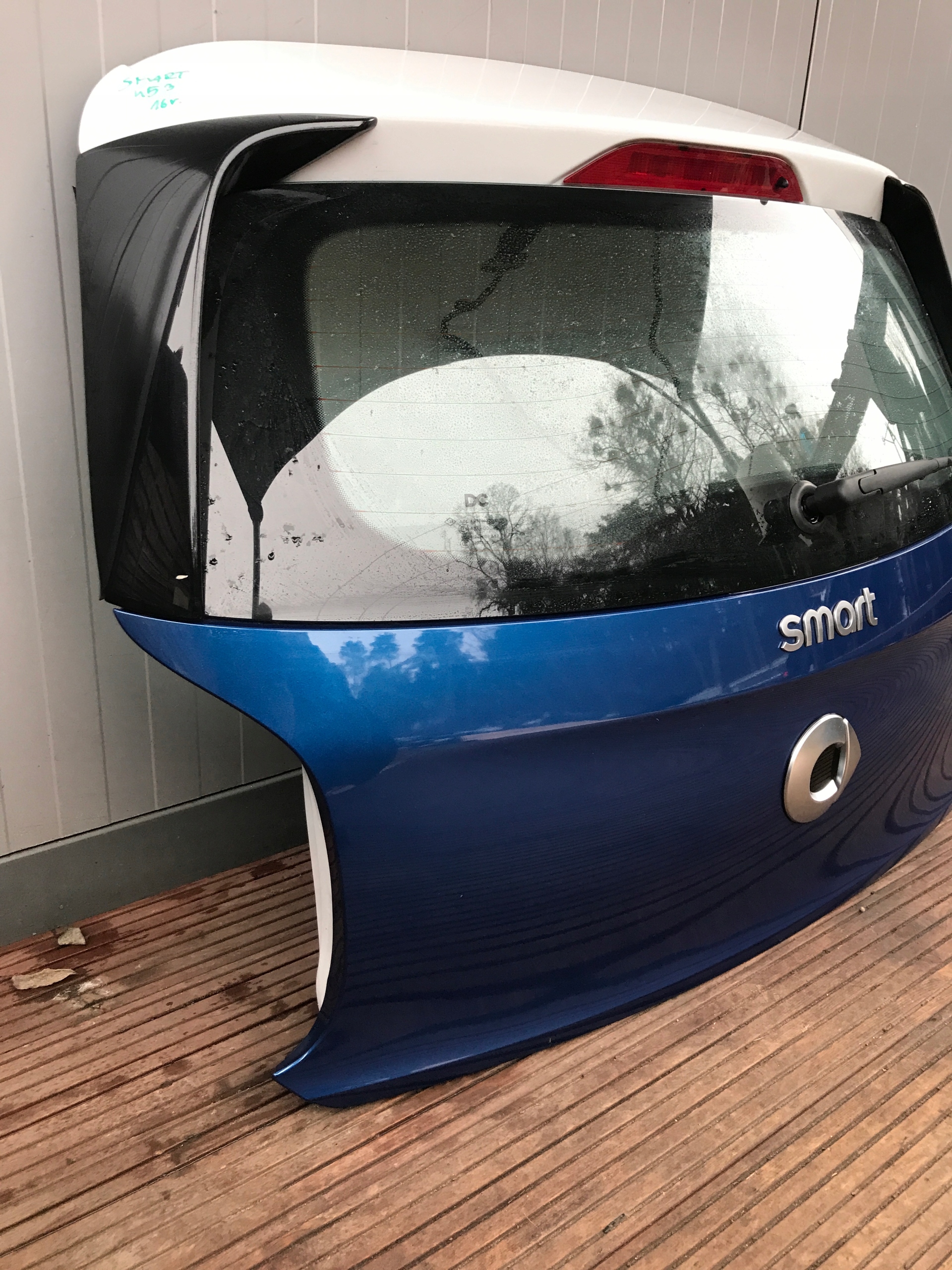 SMART FORFOUR II 453 complete trunk door boot
