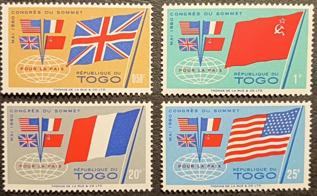 KOLONIE FRANCUSKIE - REPUBLIKA TOGO ** - czysty