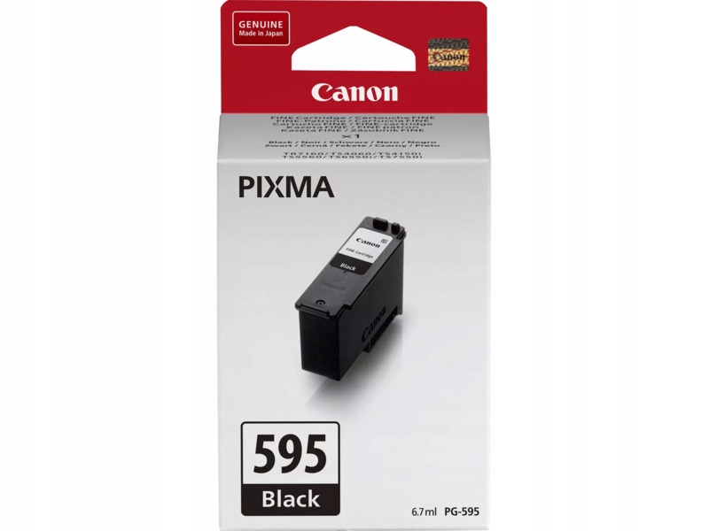 Tusz Canon PG-595 Czarny 6.7 ml 7171C001