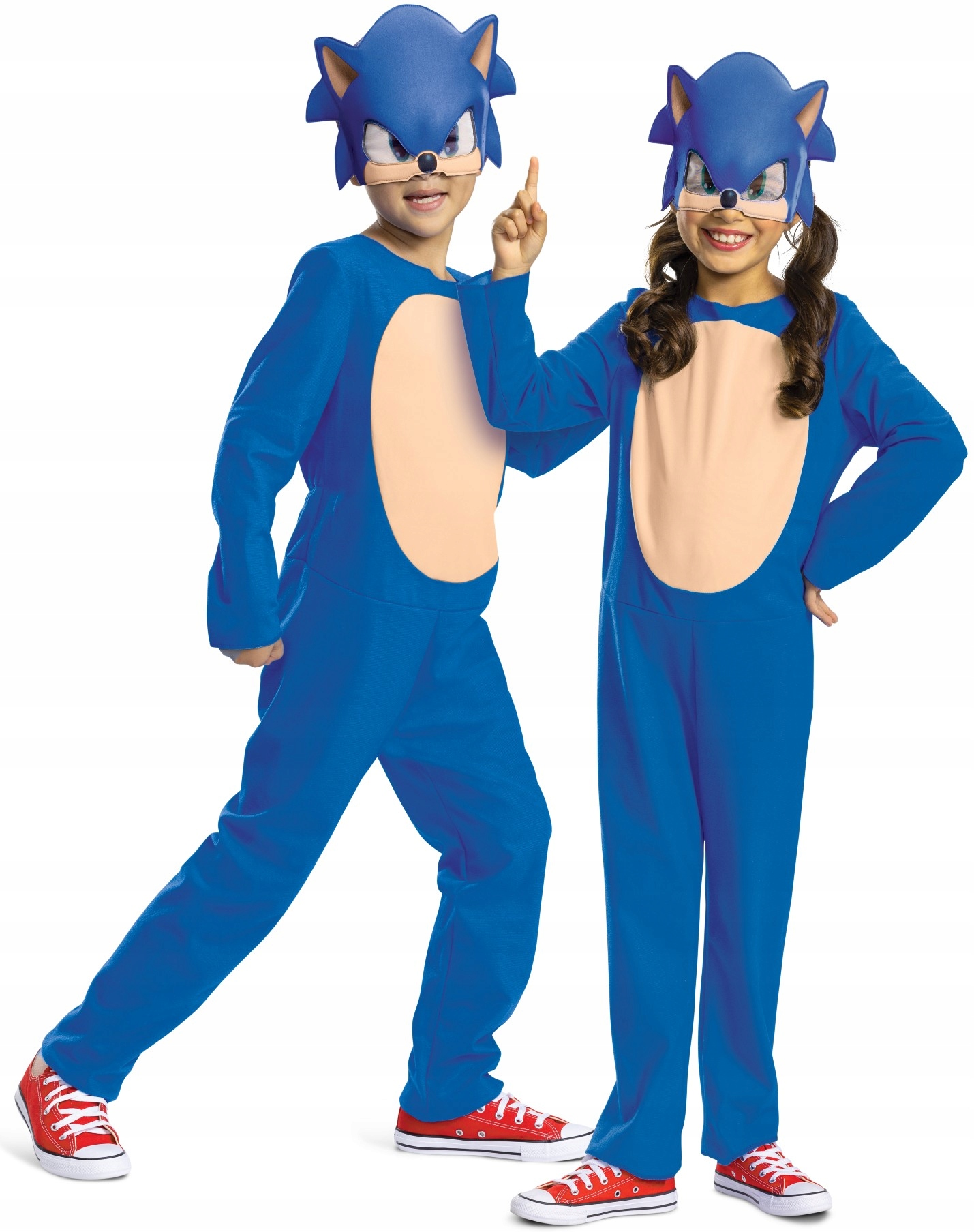 

Kostium Sonic The Hedgehog Strój Karnawał 4-6LAT