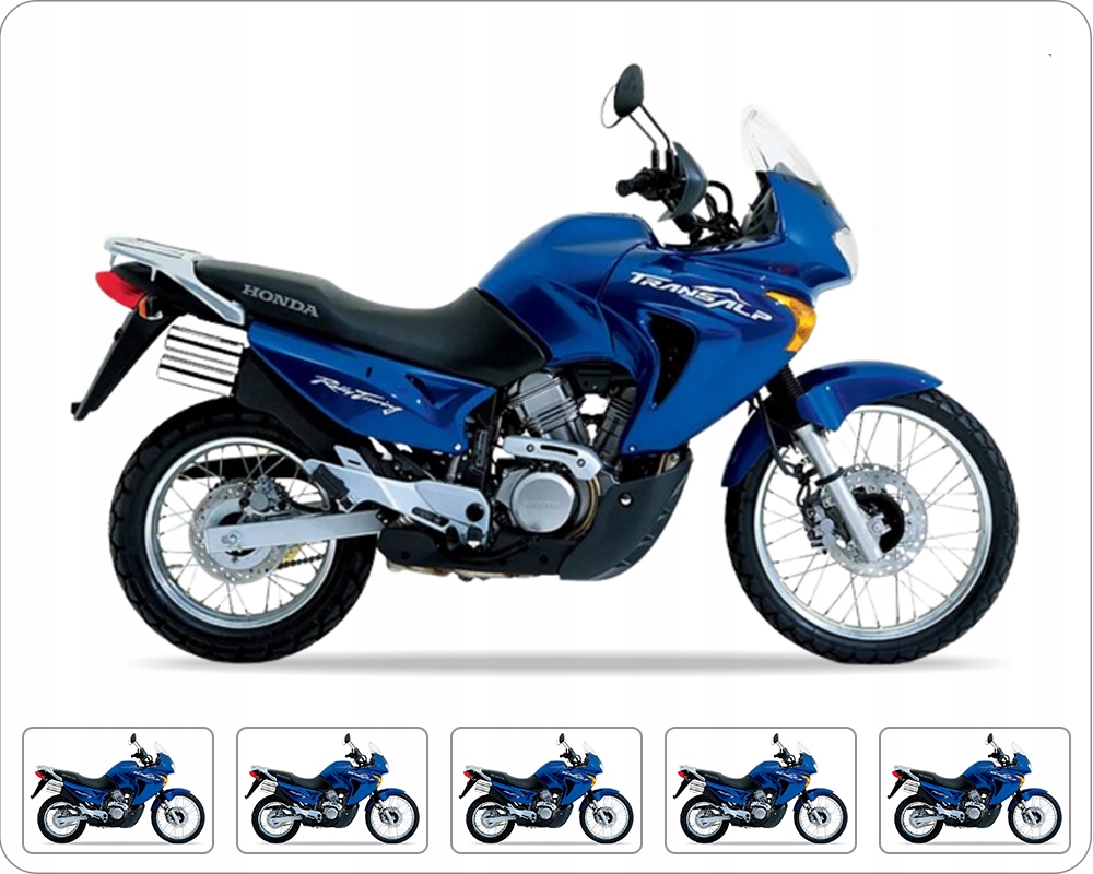 Samolepky Juula Pro Honda XL 650 V Transalp 2003-2004 Modré PB341