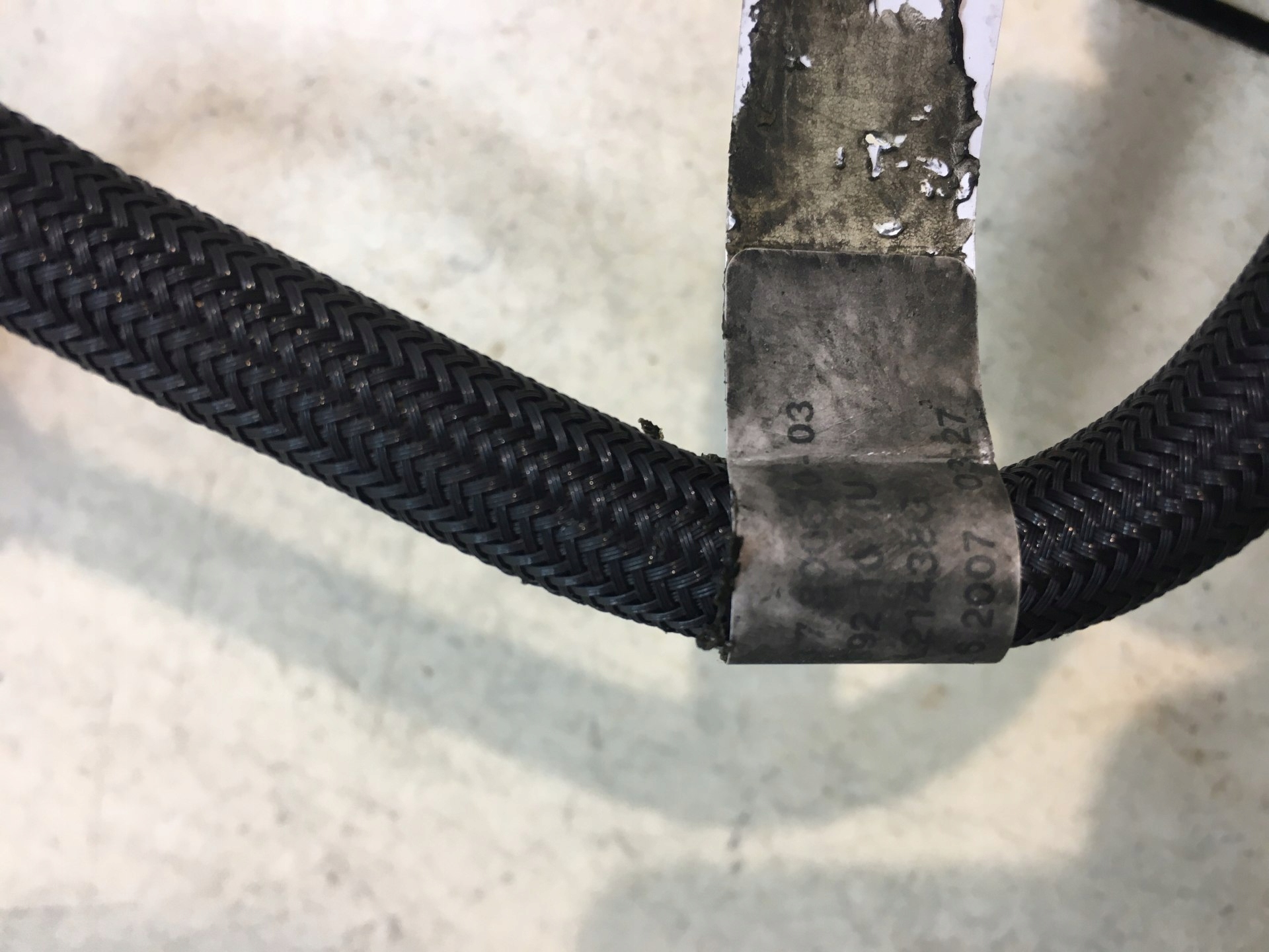 fuel line BWM 1 E87 118 D 780066902