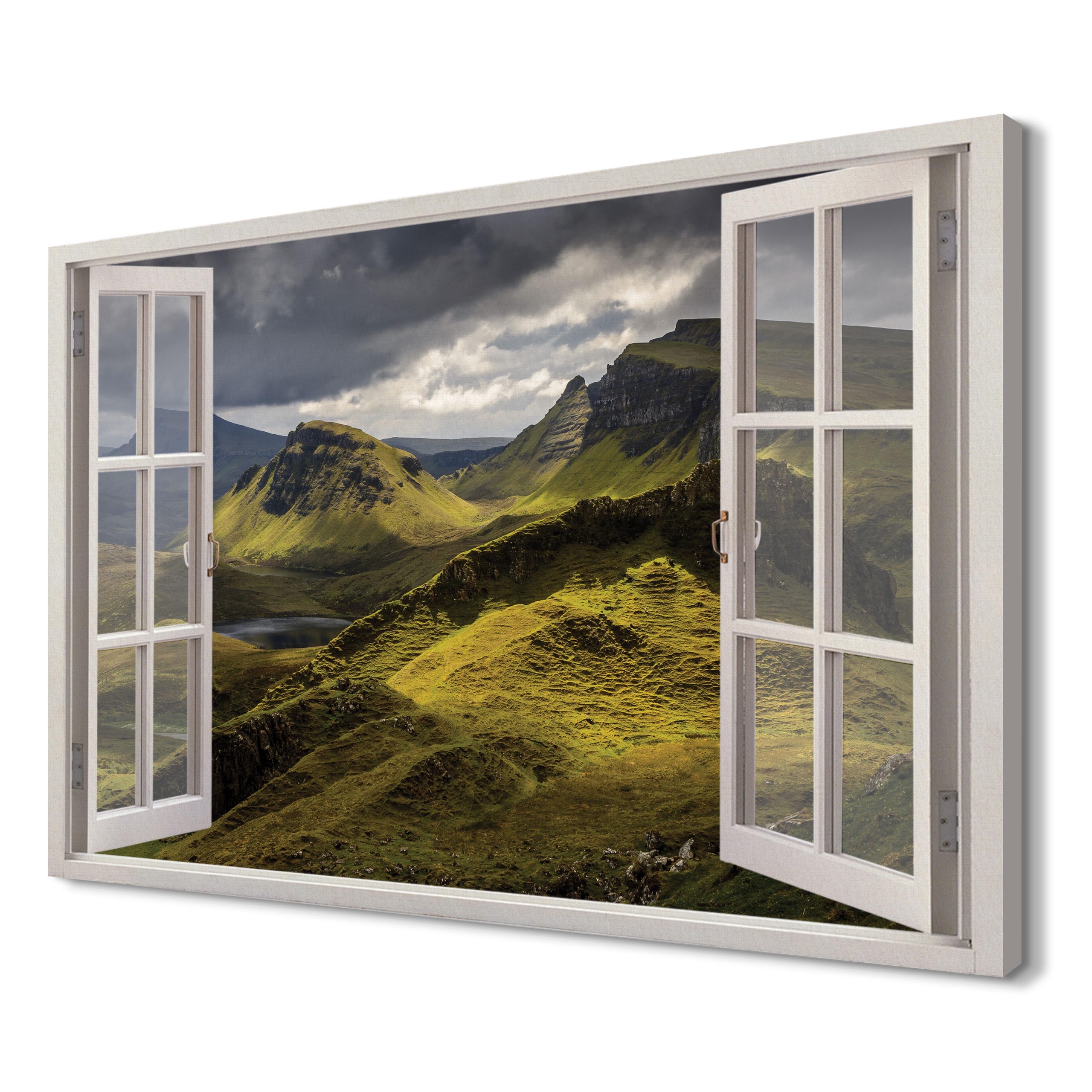 

Quiraing Szkocja Fotografia na płótnie 3d 120x80