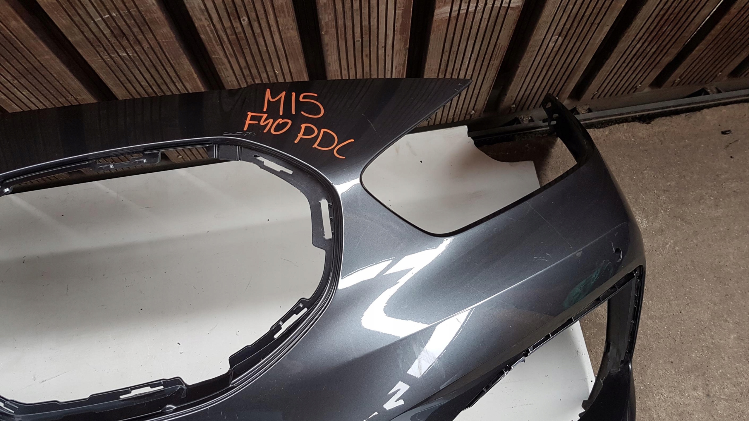 front bumper BMW SERIA 1 F40 MINERALGRAU