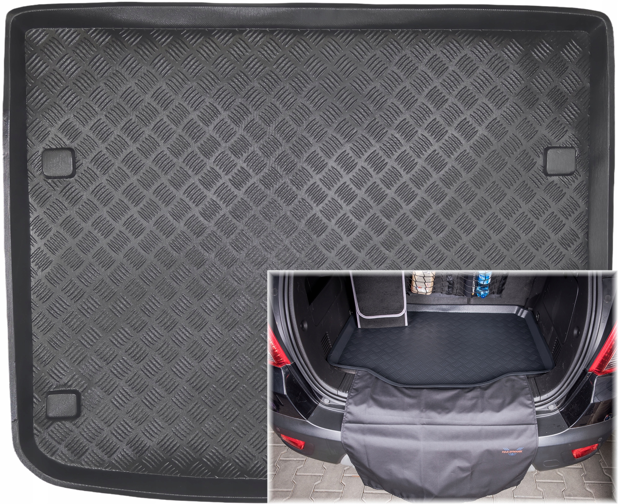 Vw Caddy III kombi 04-20 Mix-plast rohož kryt nárazníku
