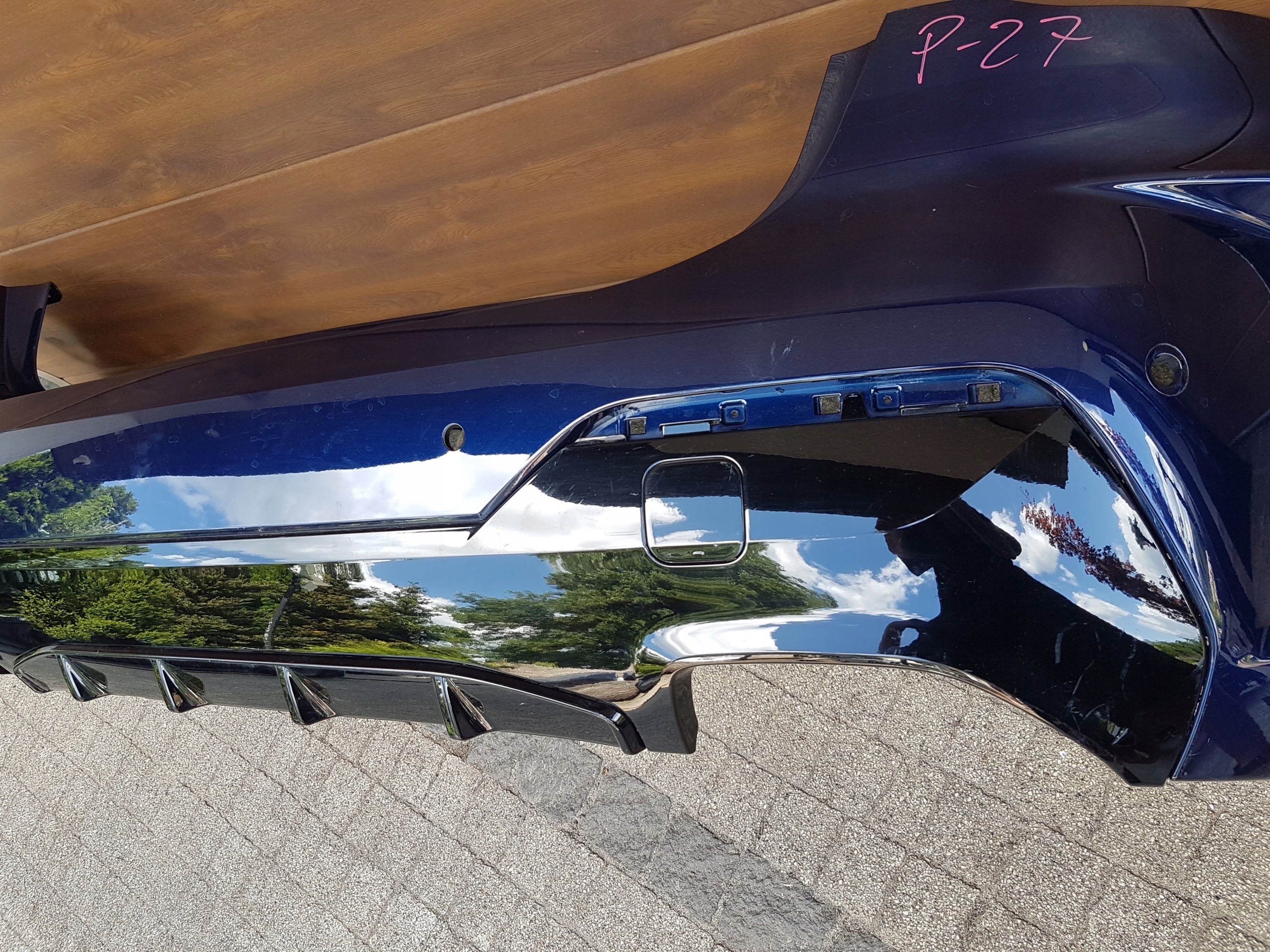 bumper rear BMW G22 G23 m-packet