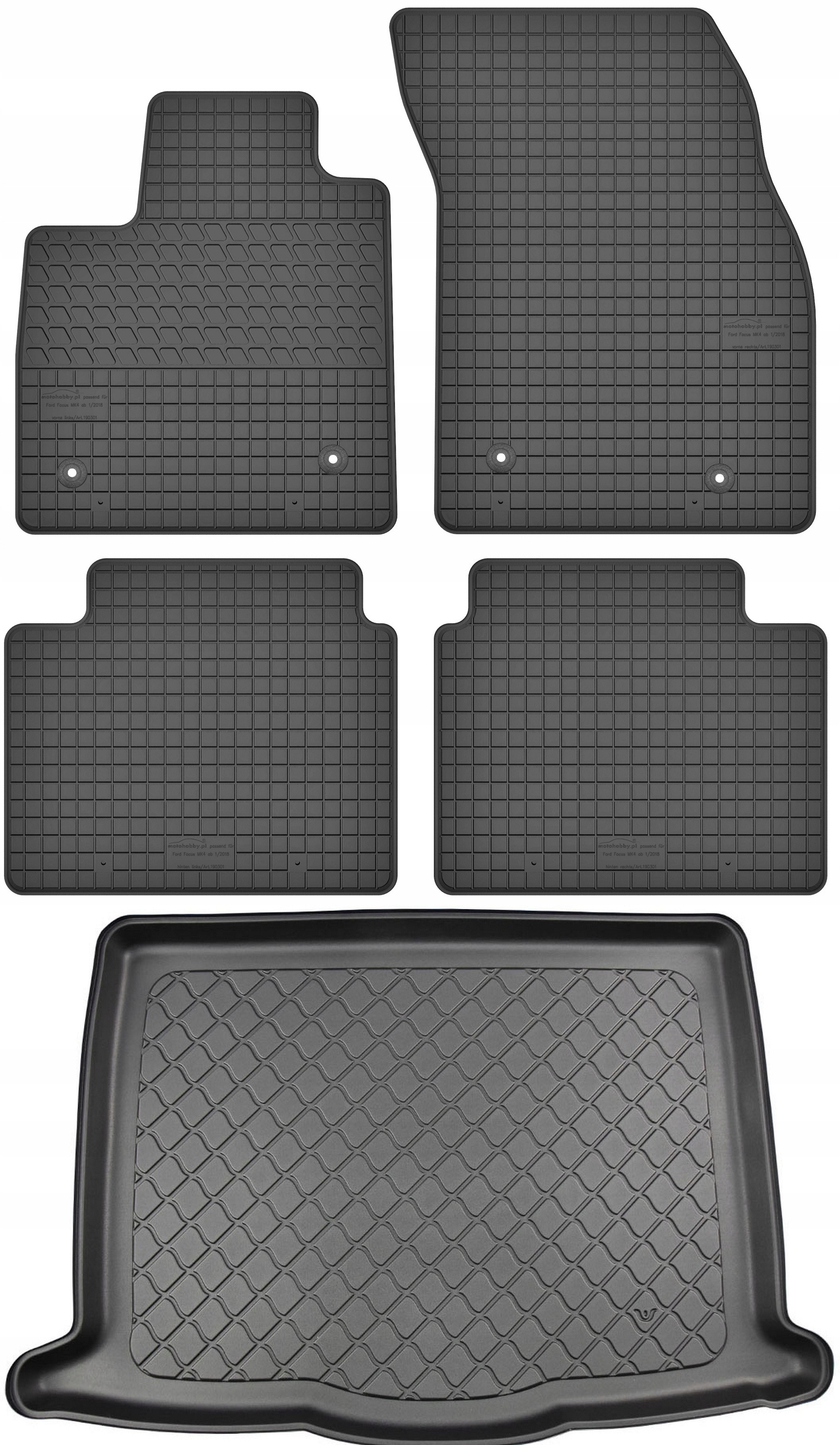 Ford Focus VII Suv 2018 Koberce s rohožou