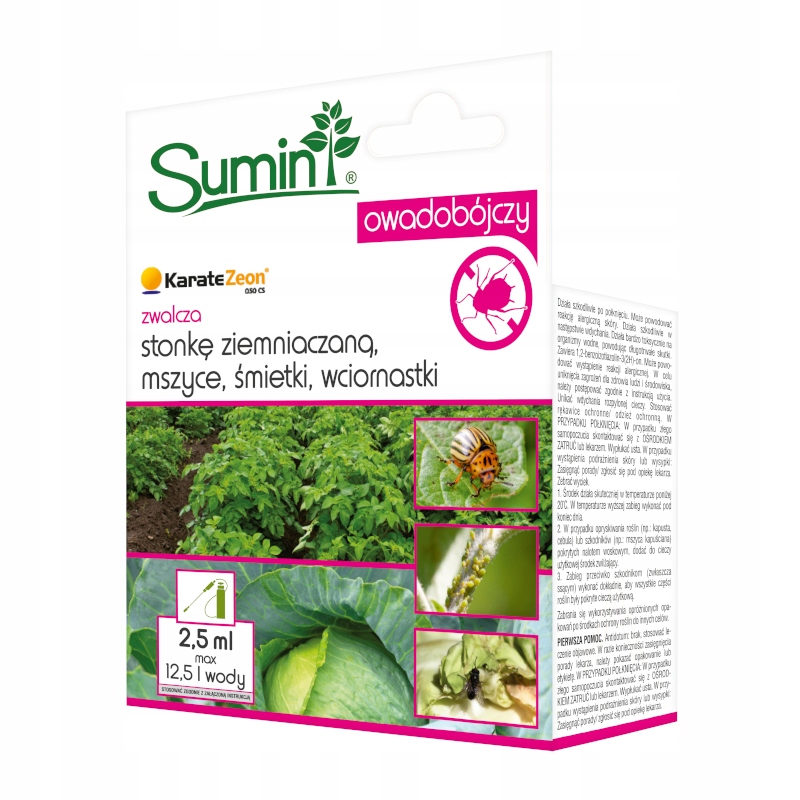 

Karate Zeon 050CS 2,5ml Sumin Owadobójczy Mszyca