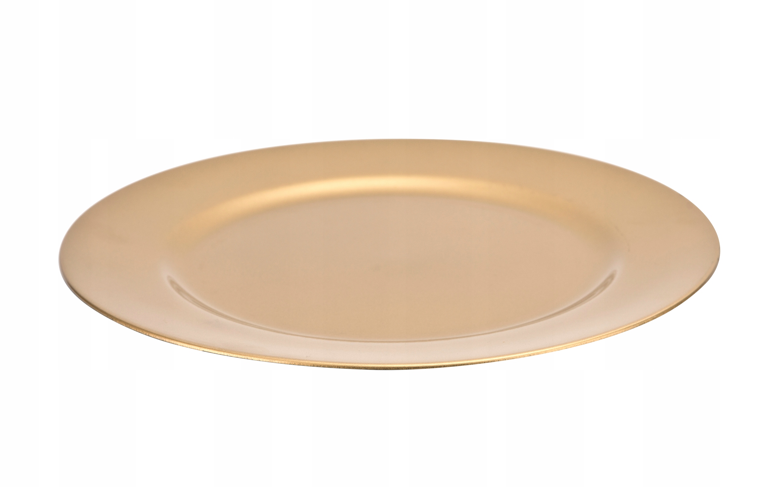 

Talerz plastikowy ozdobny 33 cm Gold