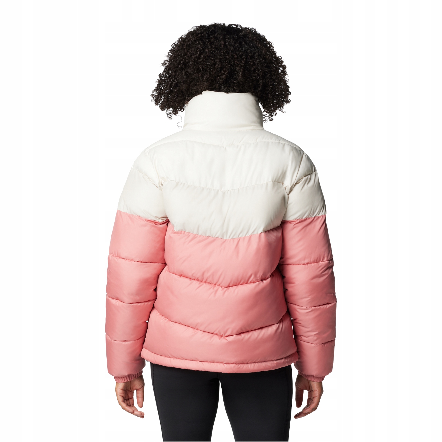 Columbia dámská péřová bunda bez kapuce Puffect II Colorblock Jacket