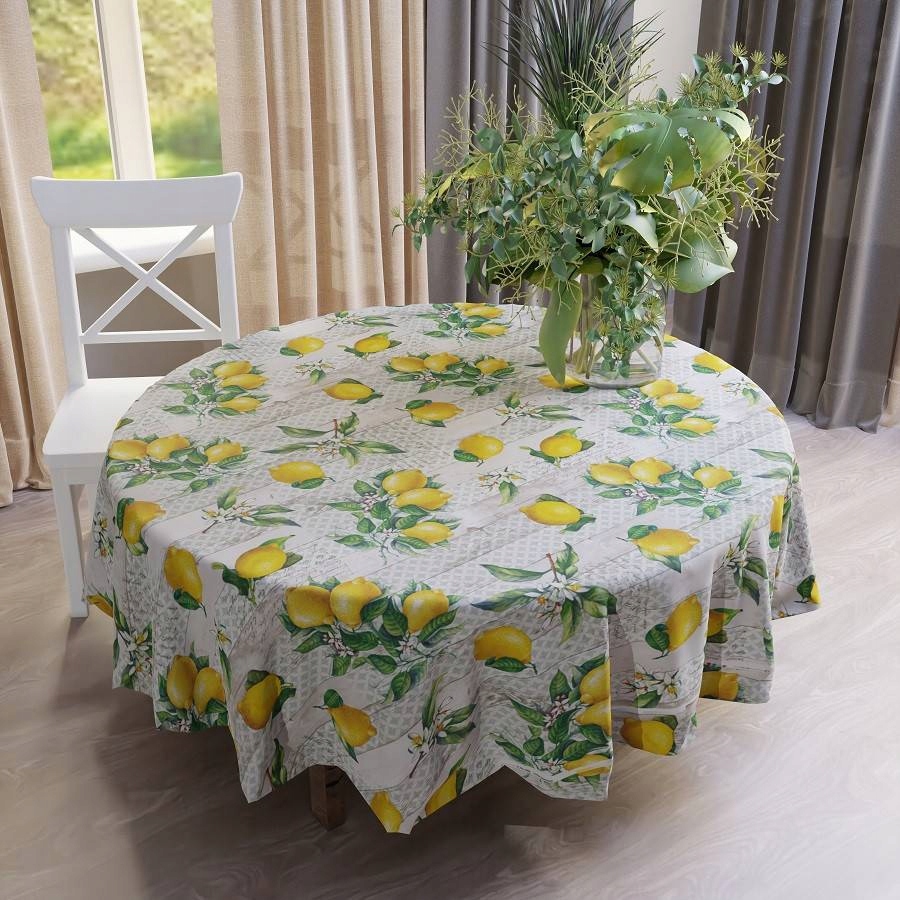 

Cerata obrus Limon cytryny okrągła Ø 140cm