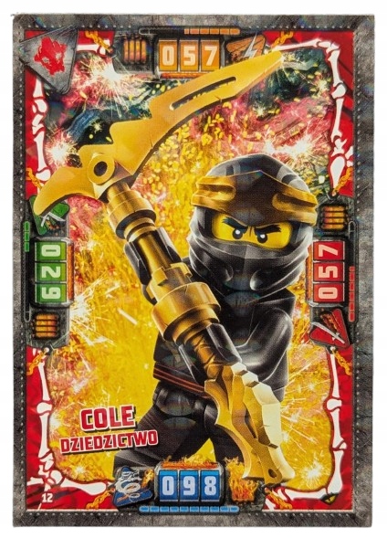 Karta Lego Ninjago Seria 4 Numer 012