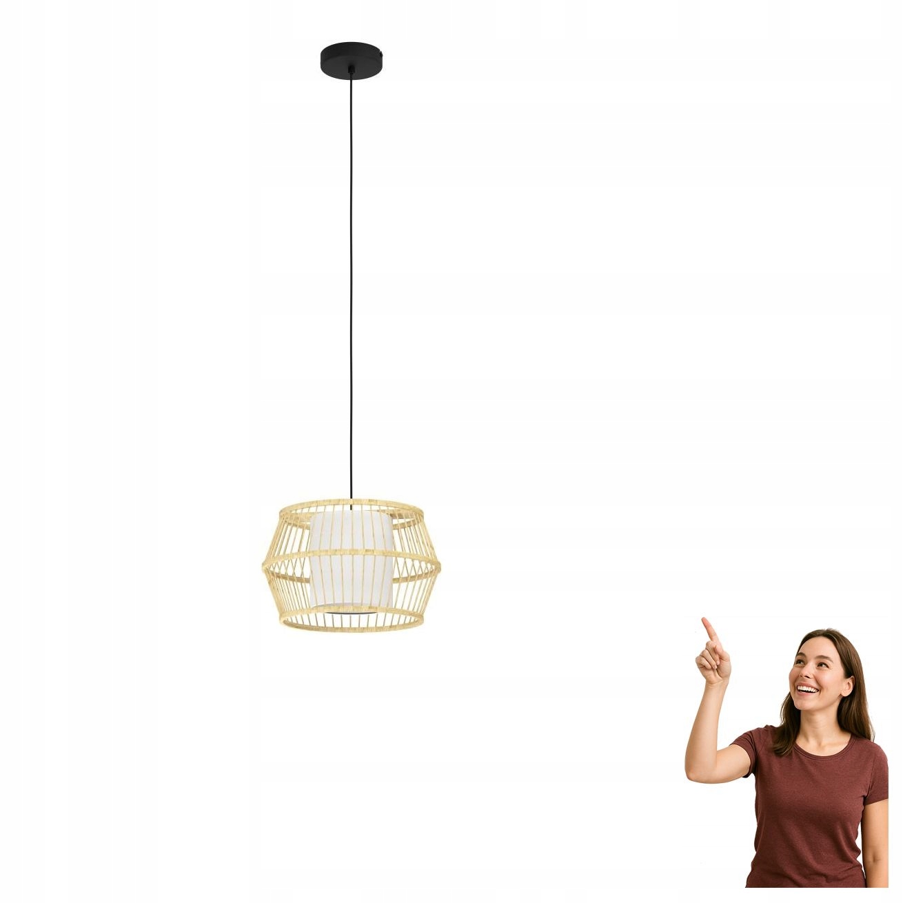 Závěsná lampa Monterroso 390233 Eglo