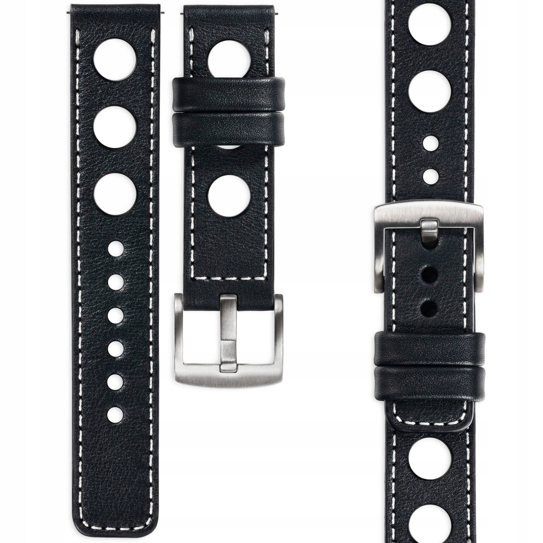 Prémiový řemínek 18 mm pro Garmin Venu 3S 2S Vivoactive 4s kožený Movear
