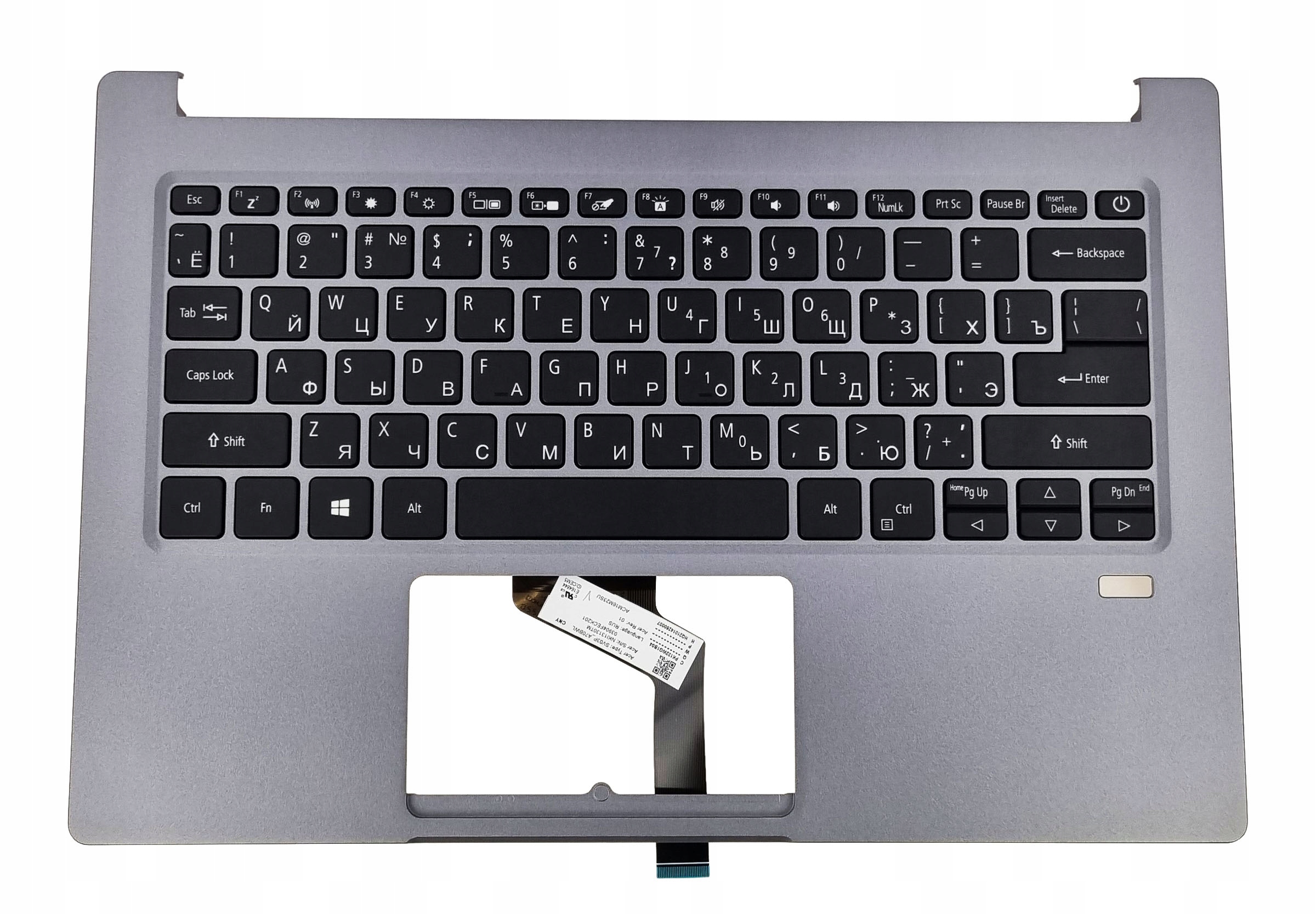 Nová Krytka Klávesnice Acer Swift SF314-57 SF314-57G Ruská Podsvietená