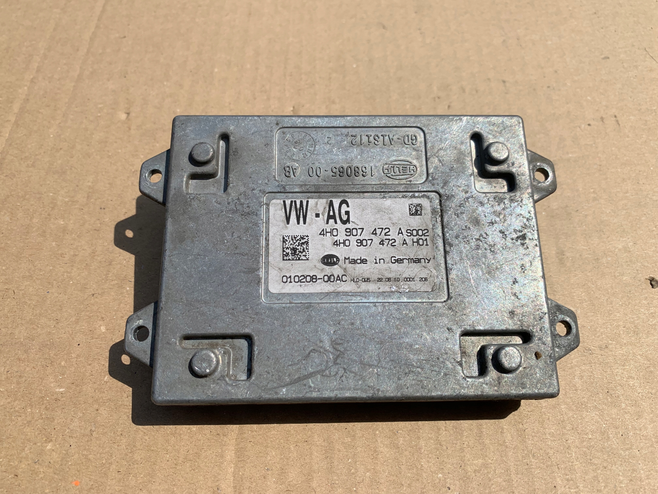 Конвертер Hella full led Audi A8 D4 4H0907472A 100% ИСПРАВНЫЙ легальные