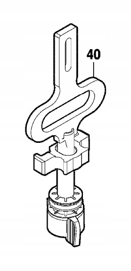 Bosch drążek podnoszący do akumulatorowej wyrzynarki JS120 2600780173