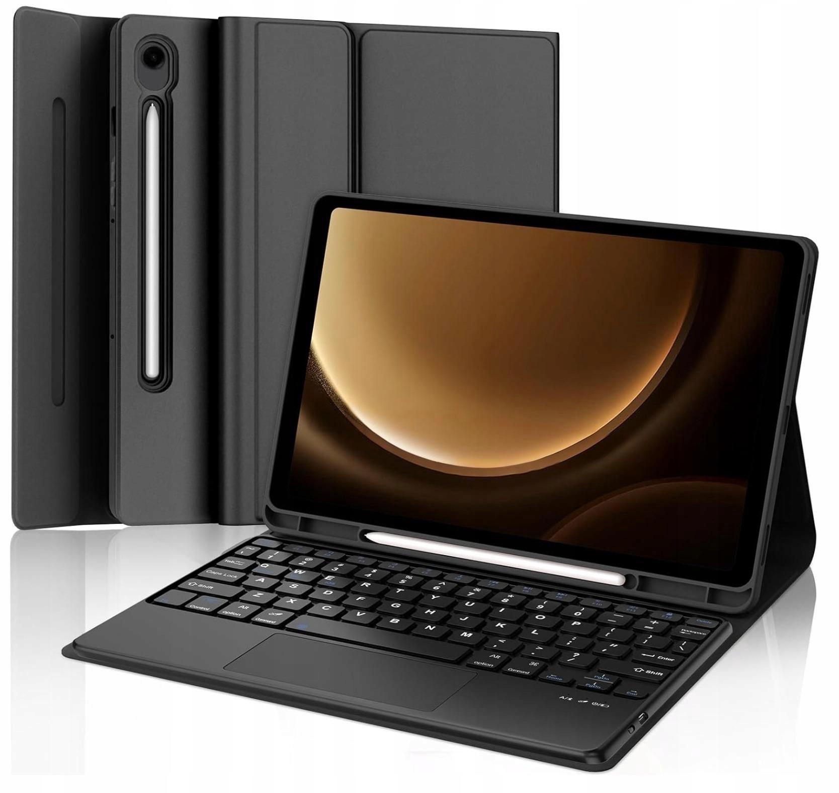 Pouzdro S Klávesnicí A Touchpadem pro Samsung Galaxy Tab S10 Fe Plus S10 Fe+ 13.1"