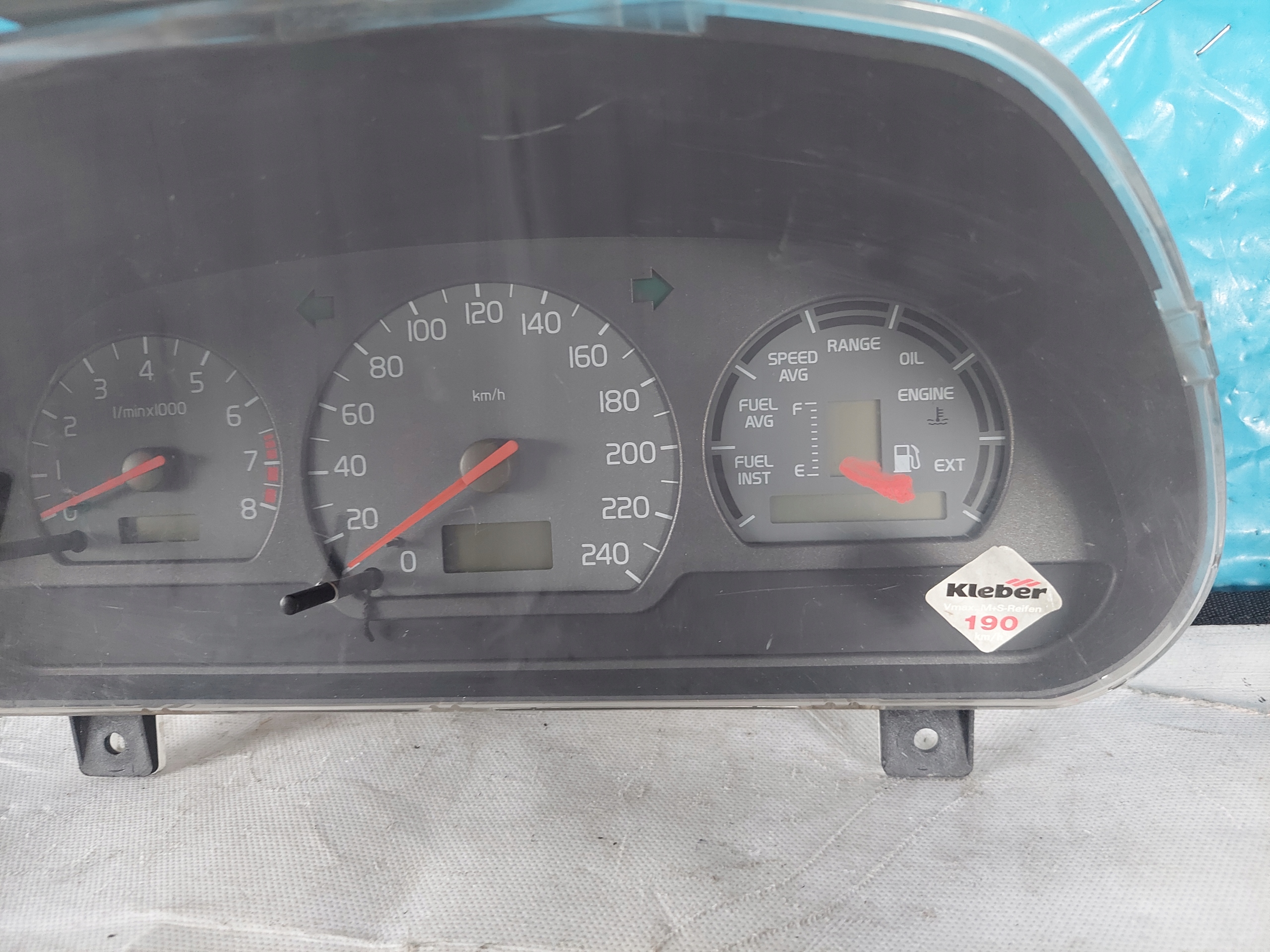 dials clock VOLVO V40 and 1.8 B 30862002