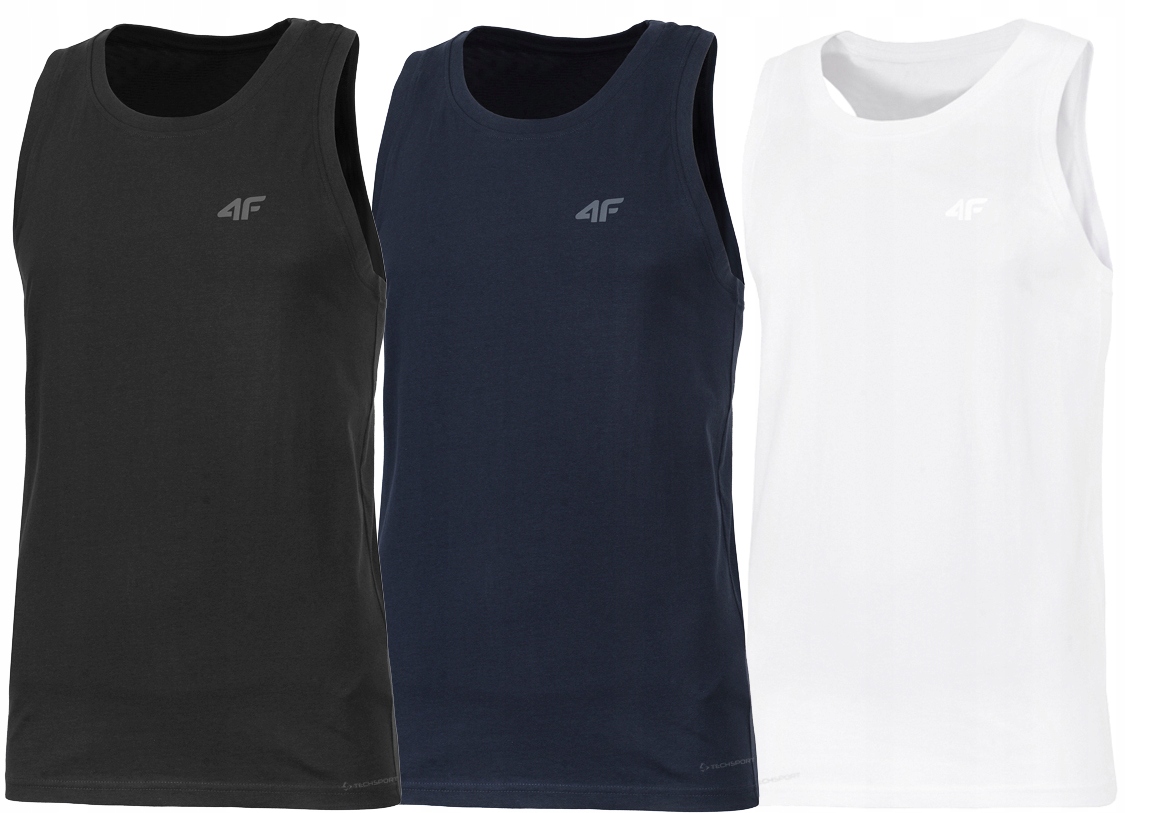 

4F Zestaw 3szt. Koszulka Na Ramiączkach XXXL 3XL