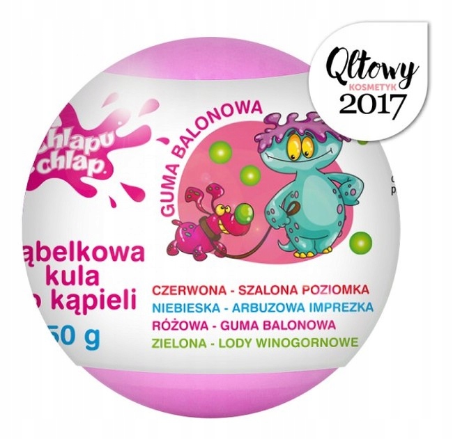 

Chlapu Chlap Bąbelkowa kula do kąpieli 50g