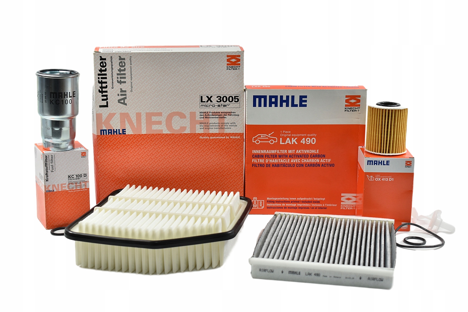 Knecht Sada Filtrů Toyota Rav 4 IV 2.0 2.2 D