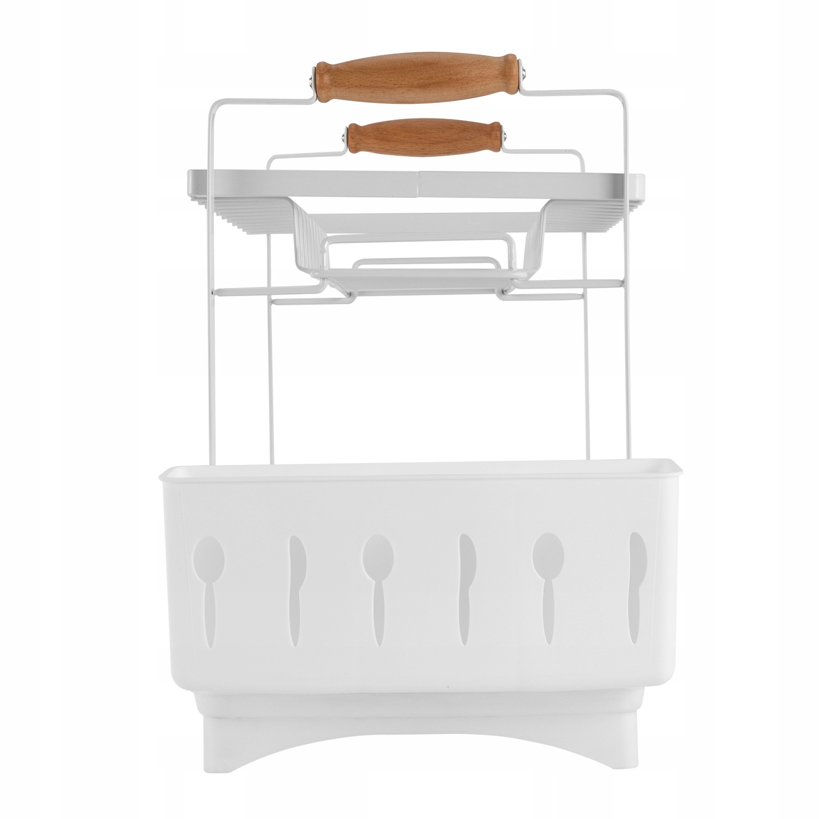 Stojak na naczynia z ociekaczem białym Stan opakowania oryginalne