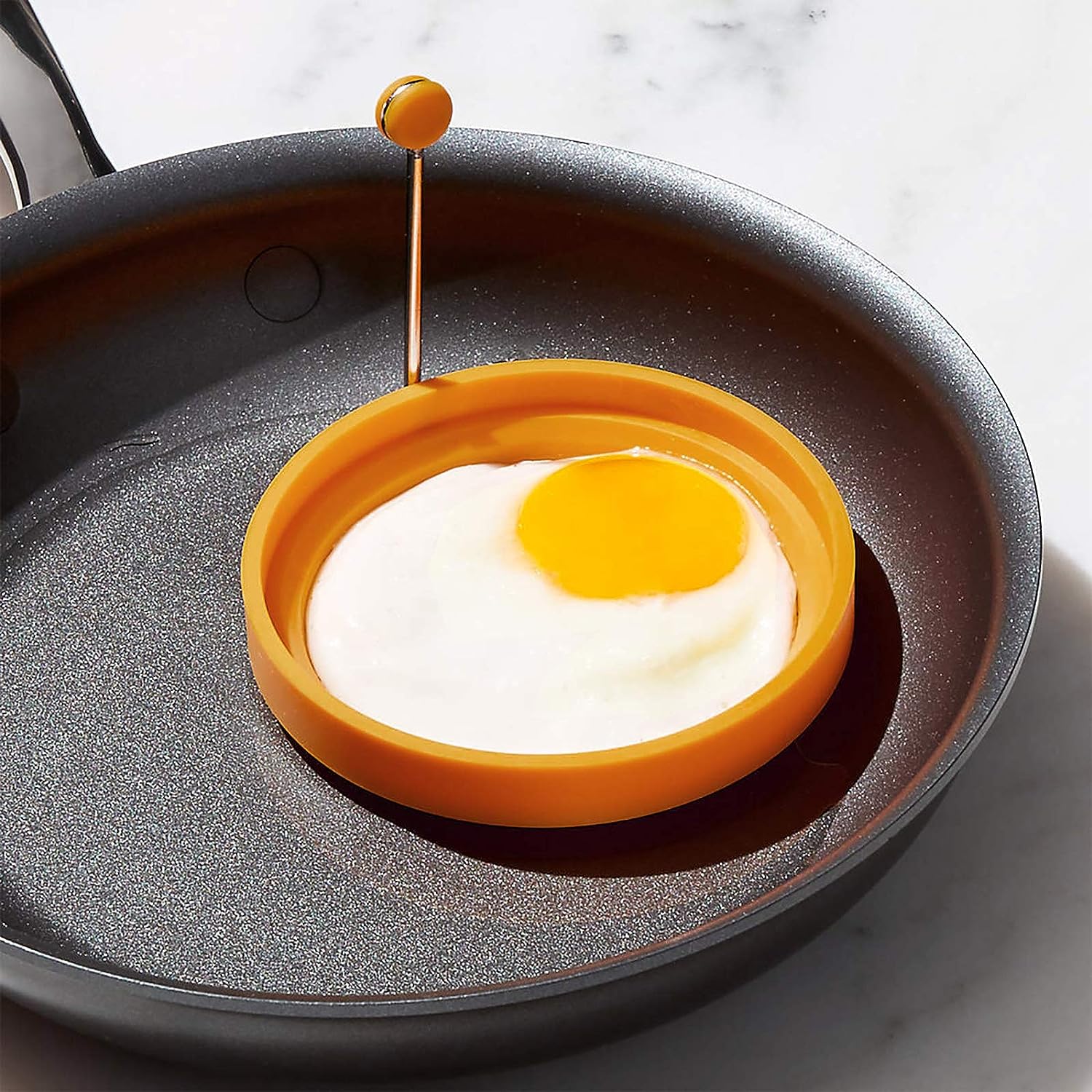 FORMA SILIKONOWA DO JAJEK SADZONYCH PLACUSZKÓW PANCAKES FOREMKA OKRĄGŁA Materiał silikon