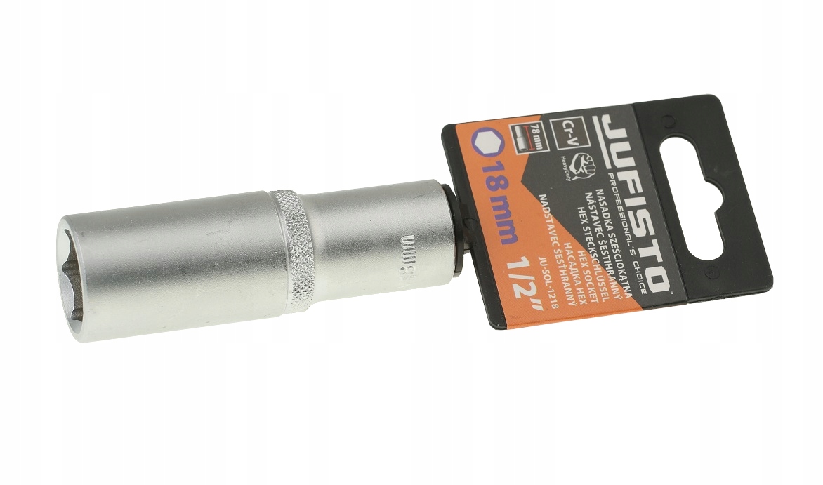 

Nasadka Długa Sześciokątna 1/2'' 18 mm Klucz