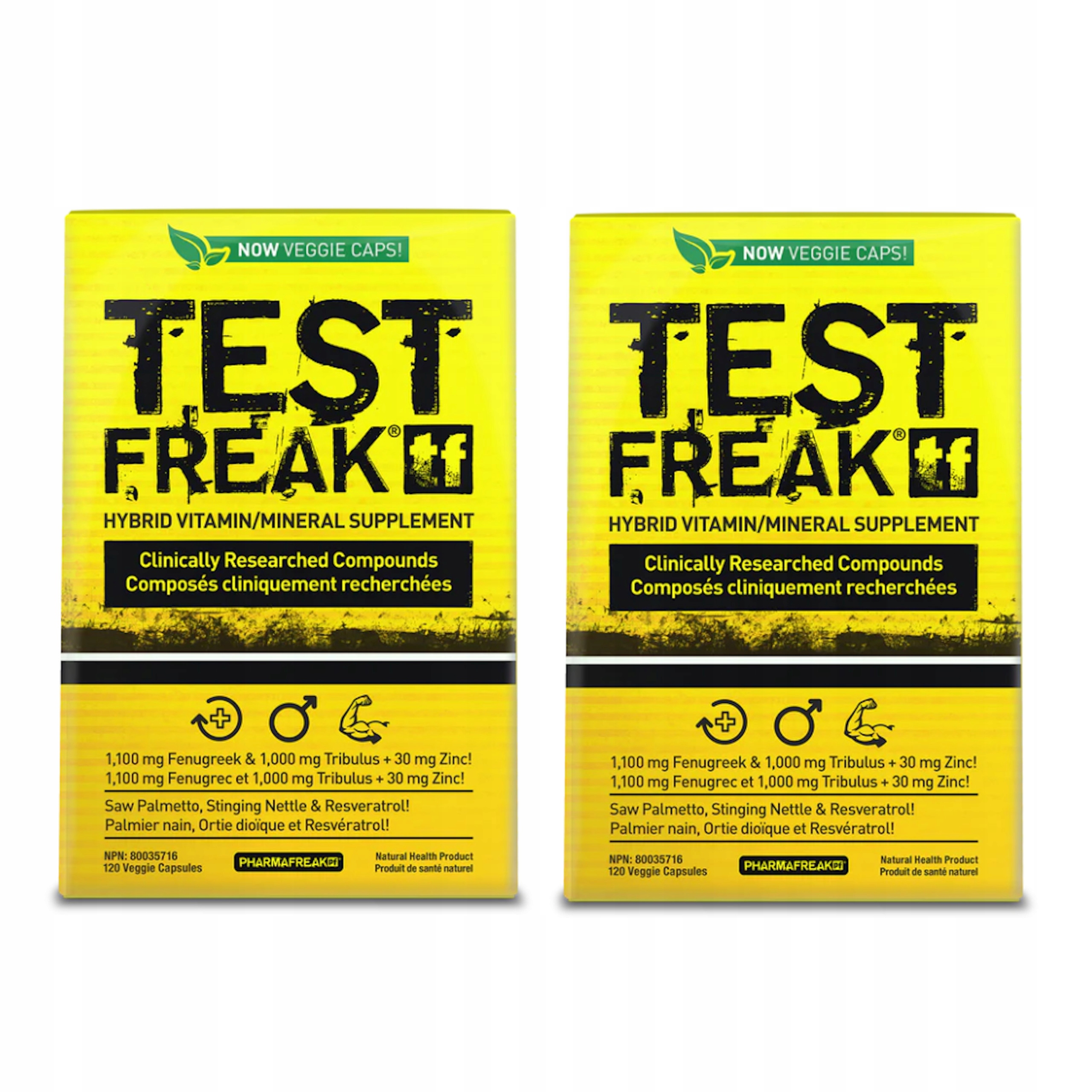 Pharma Test Freak 240 Testosteron, Libido, Zma B6