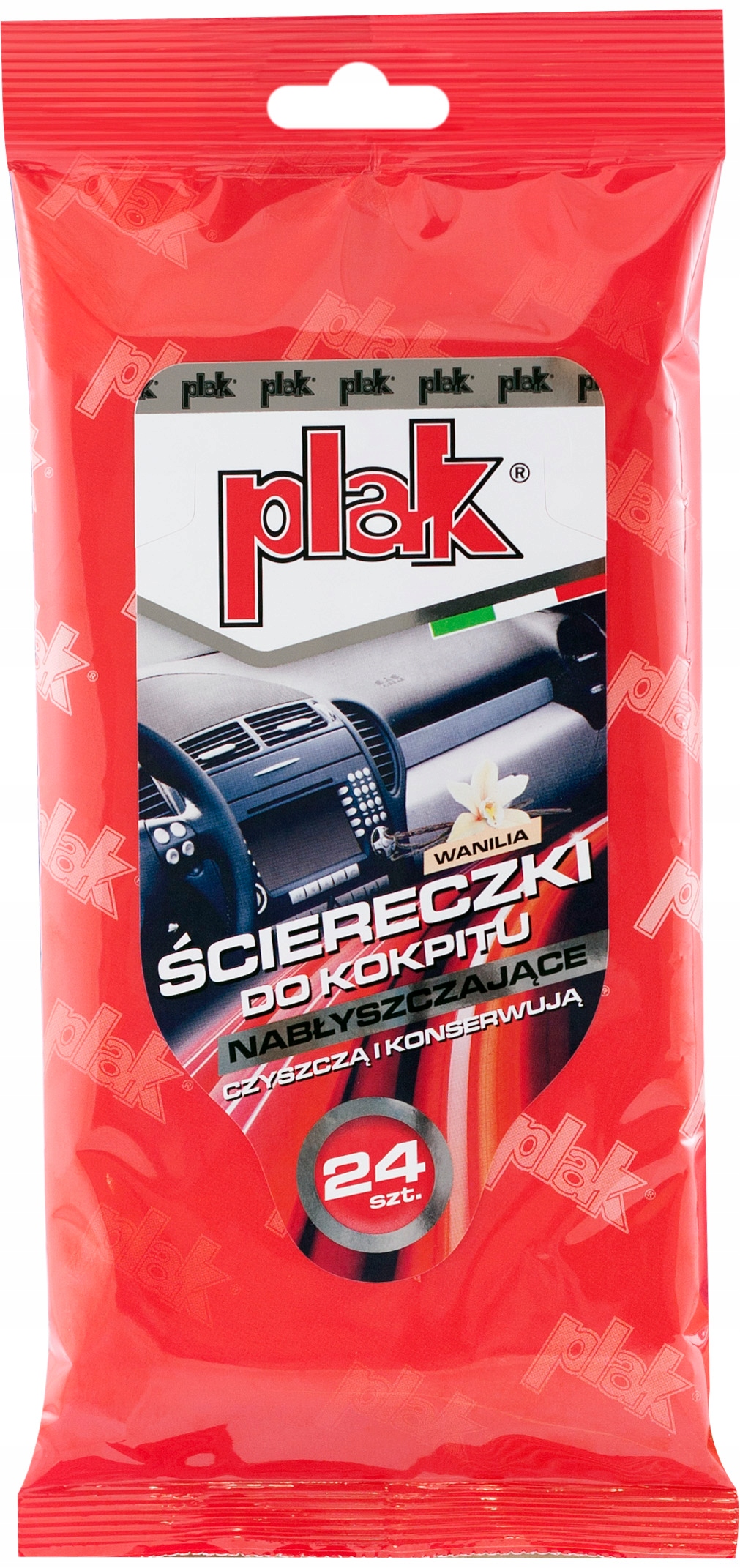 

Plak Ściereczki Do Kokpitu Połysk Wanilia 24 szt.