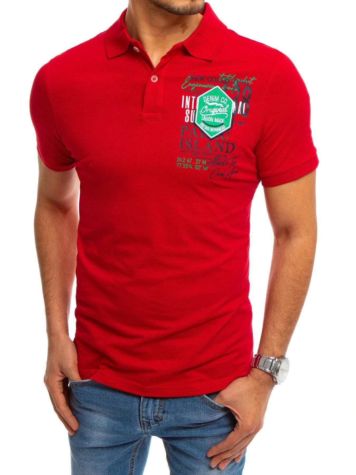 

Koszulka Polo Męska Z Nadrukiem px0367 - XL
