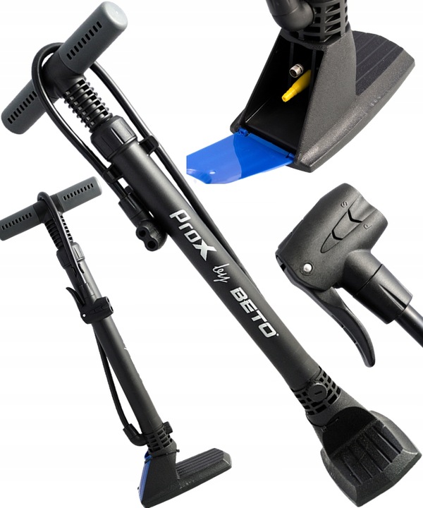 Pompka rowerowa podłogowa Prox Beto CMP-088N1 Av/fv/dv