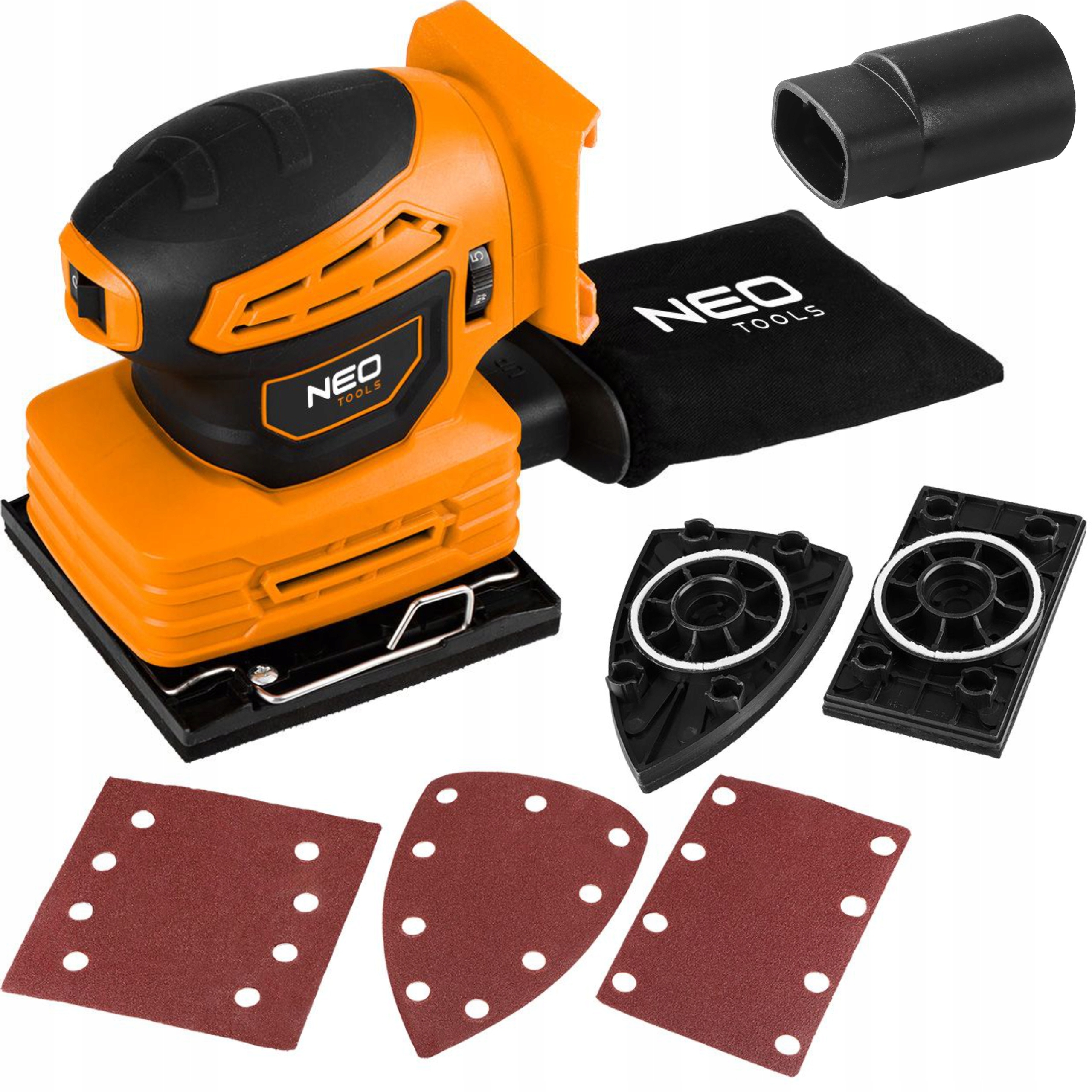 Neo Excentrická Oscilační Bruska Bezprašnáenergy+ 18V 3V1 04-623