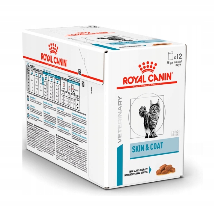 Vlhké Krmivo Royal Canin Skin & Coat Pro Kočky 85 g 12 ks