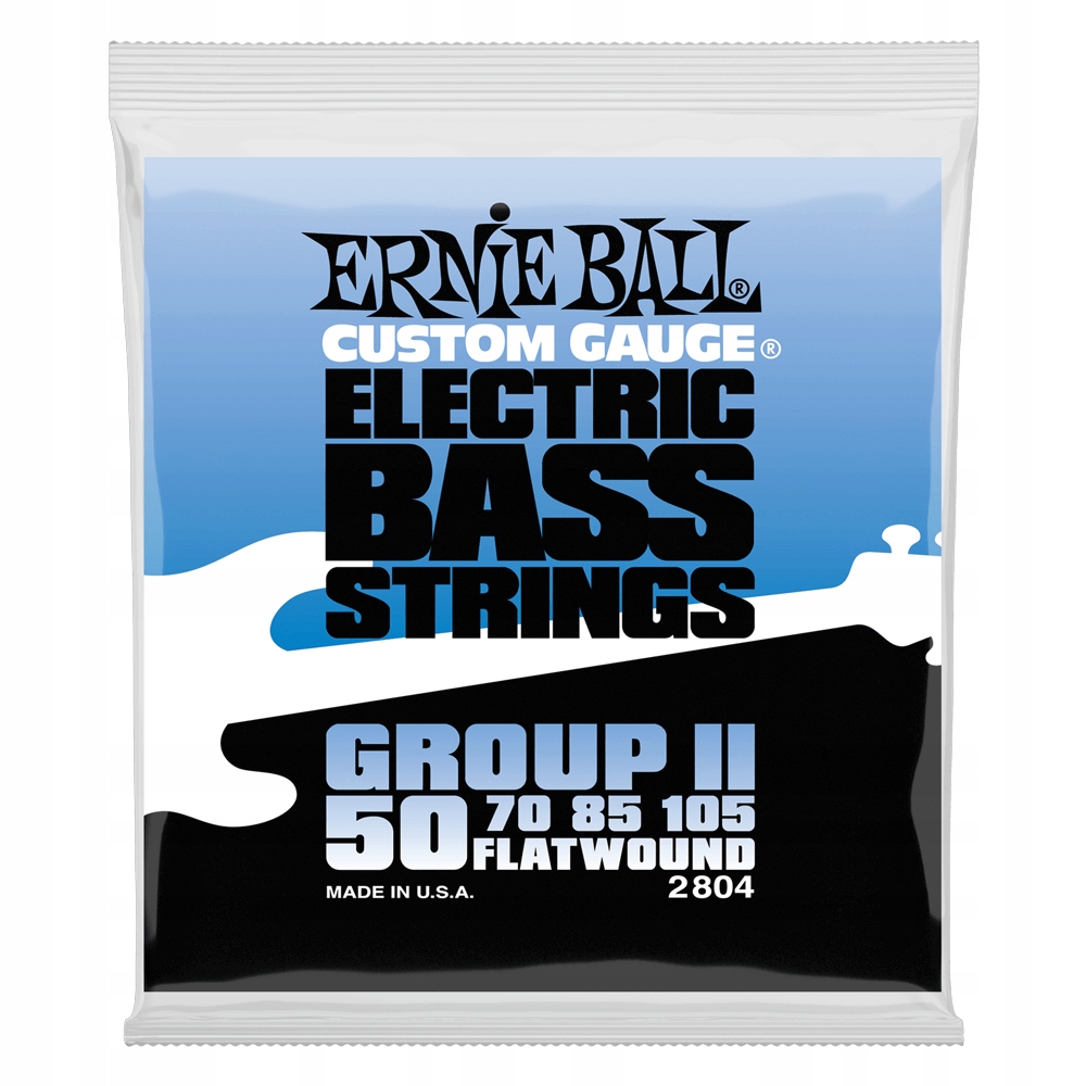 Struny Ernie Ball 2804 Flatwound (50-105)