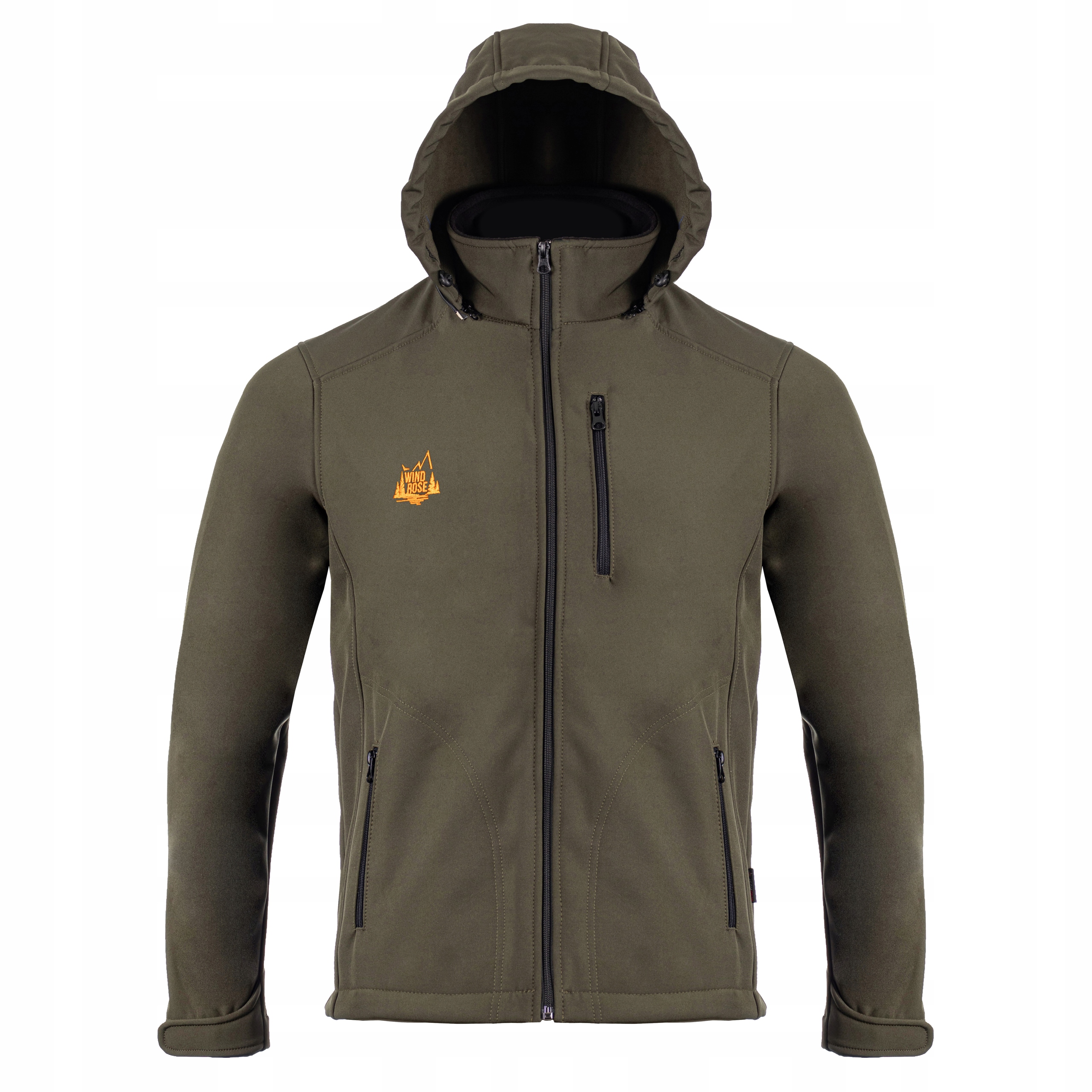Pánská Softshellová Bunda Zelená/khaki Myslivost/rybaření-polský Výrobek- M