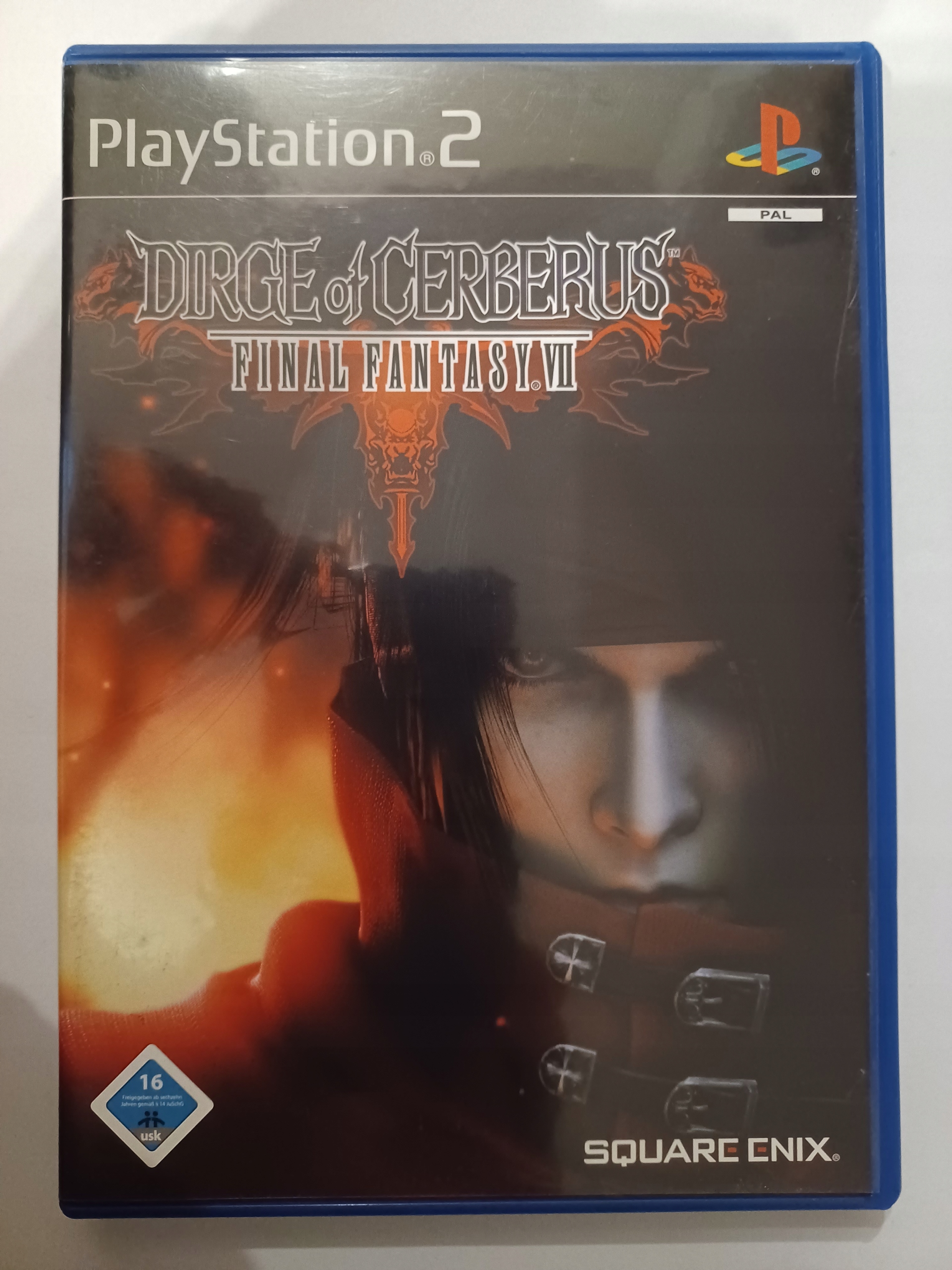 Dirge of Cerberus Final Fantasy VII, Playstation 2, PS2