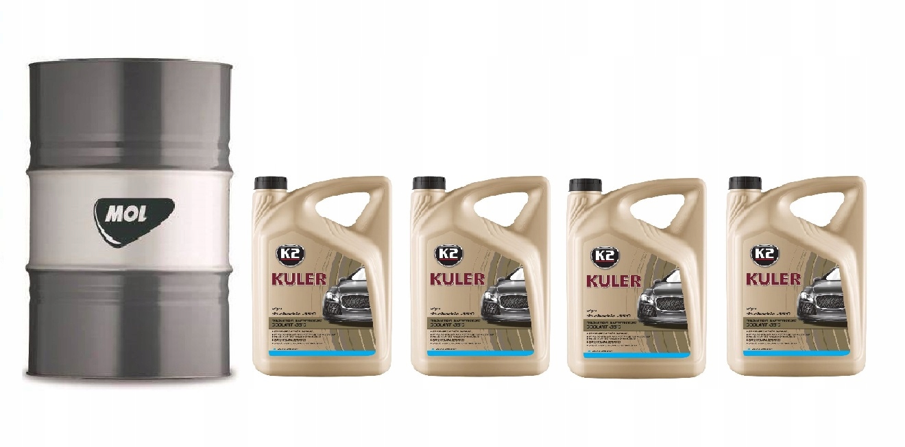 MOL HYDRO HVLP 46 170KG. + 20L. PŁYNU DO CHŁODNIC