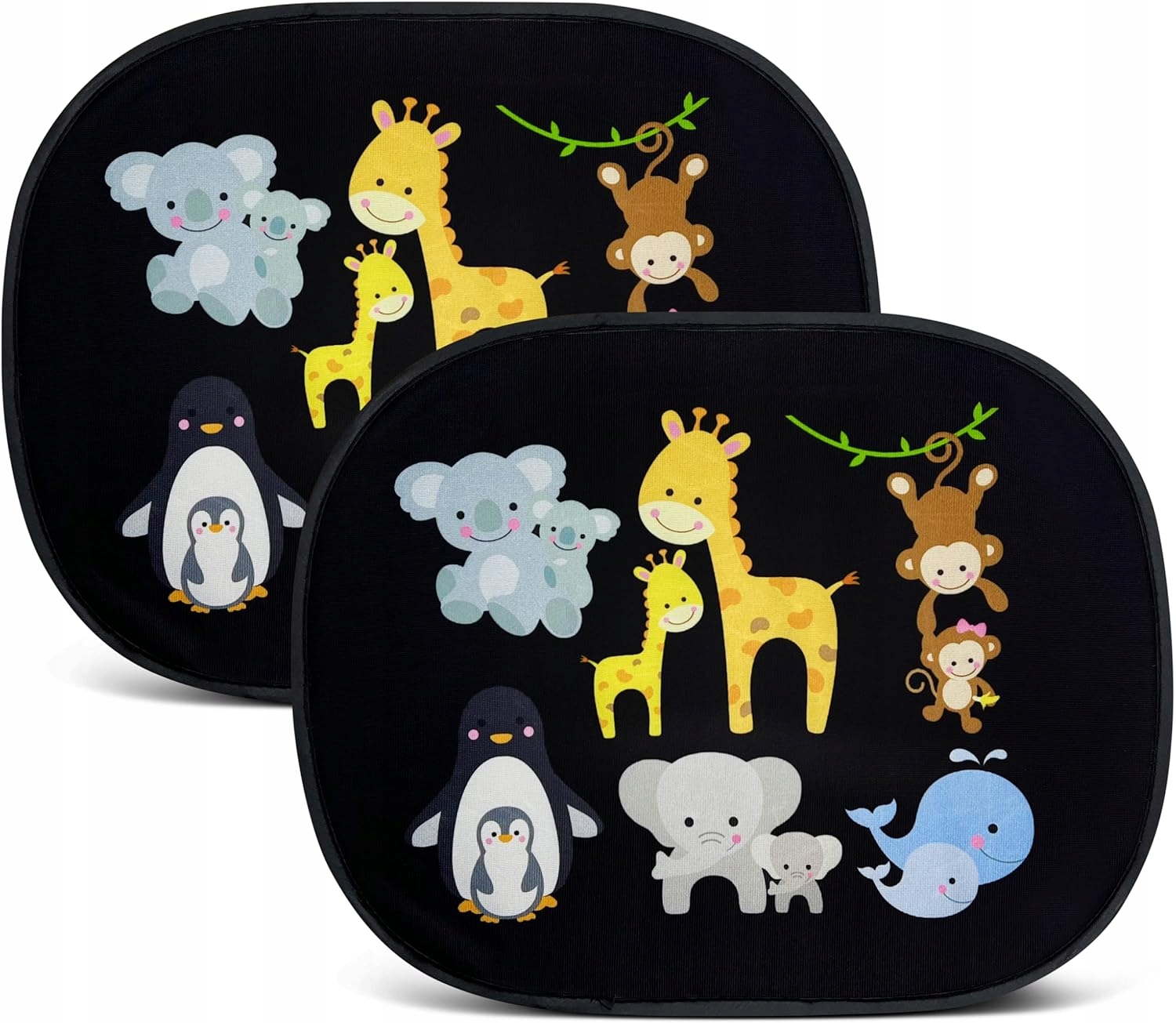 OSŁONA PRZECIWSŁONECZNA DO SAMOCHODU DLA DZIECI NA BOCZNĄ SZYBĘ OKNA 2 SZT