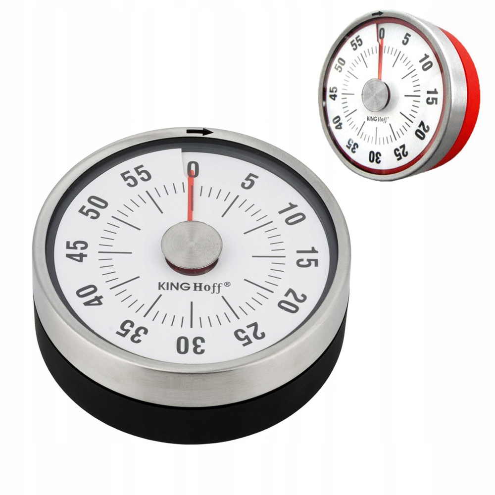 

Minutnik Kuchenny Timer Na Magnes Kinghoff 8CM MIX