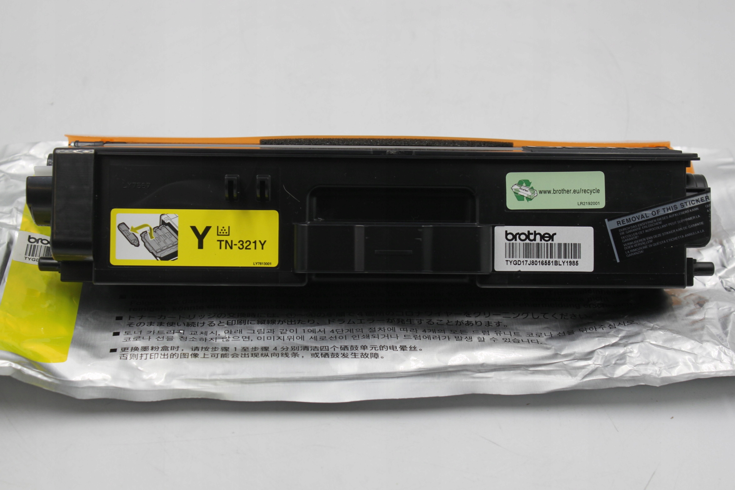 Brother TN-321Y toner yellow originál