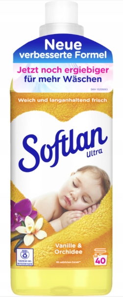 

Softlan płyn zmiękczający do prania Wanilia żółty