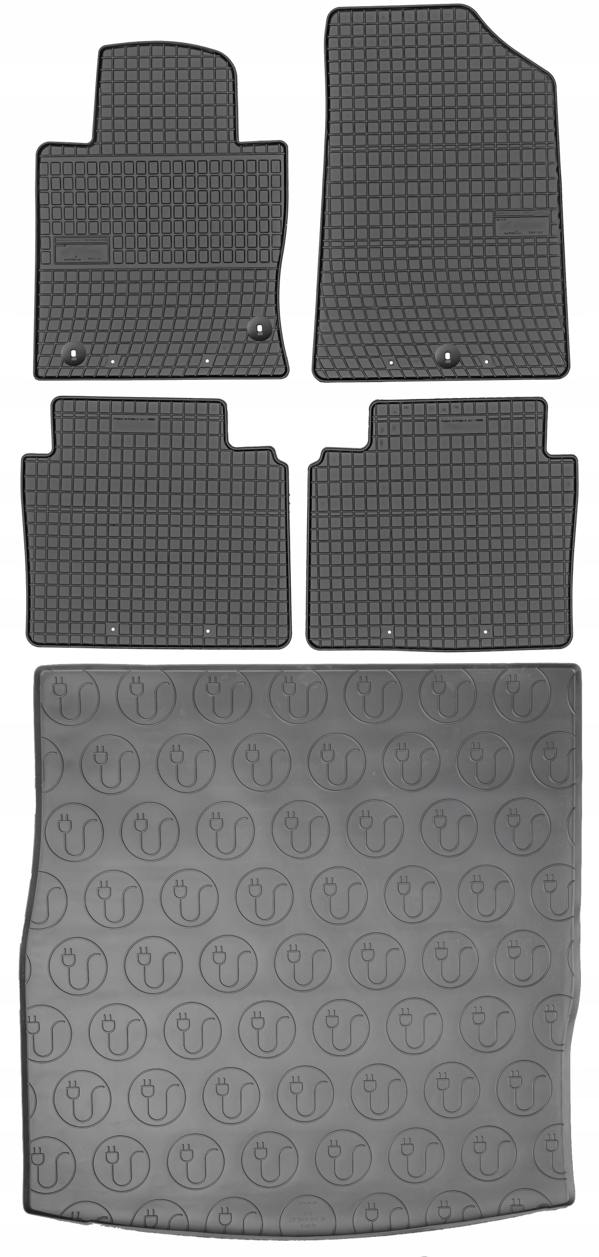 Kia Optima IV Sw Hybrid 2015-2020 Sada Koberce batožinový priestor