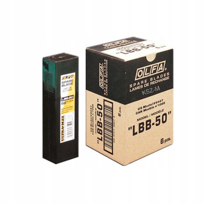 

Olfa LBB-50 18 mm ostrza segmentowe