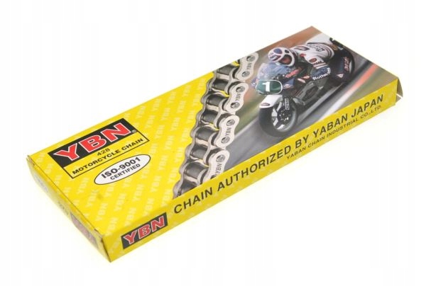 

Łańcuch napędowy 130 ogniw 428 Ybn Mz Jawa Cz 350