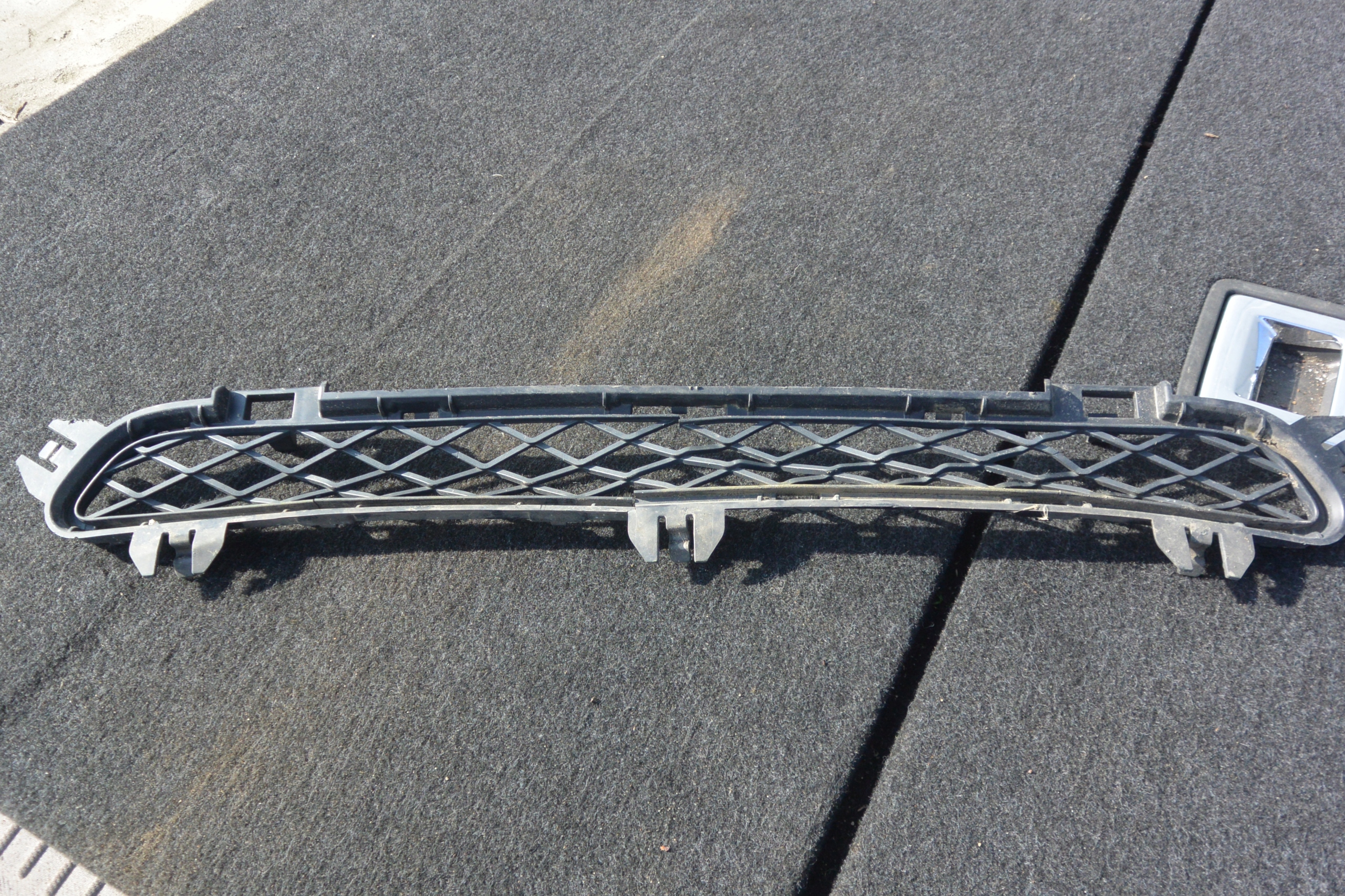 grid central of a bumper front BMW X3 F25