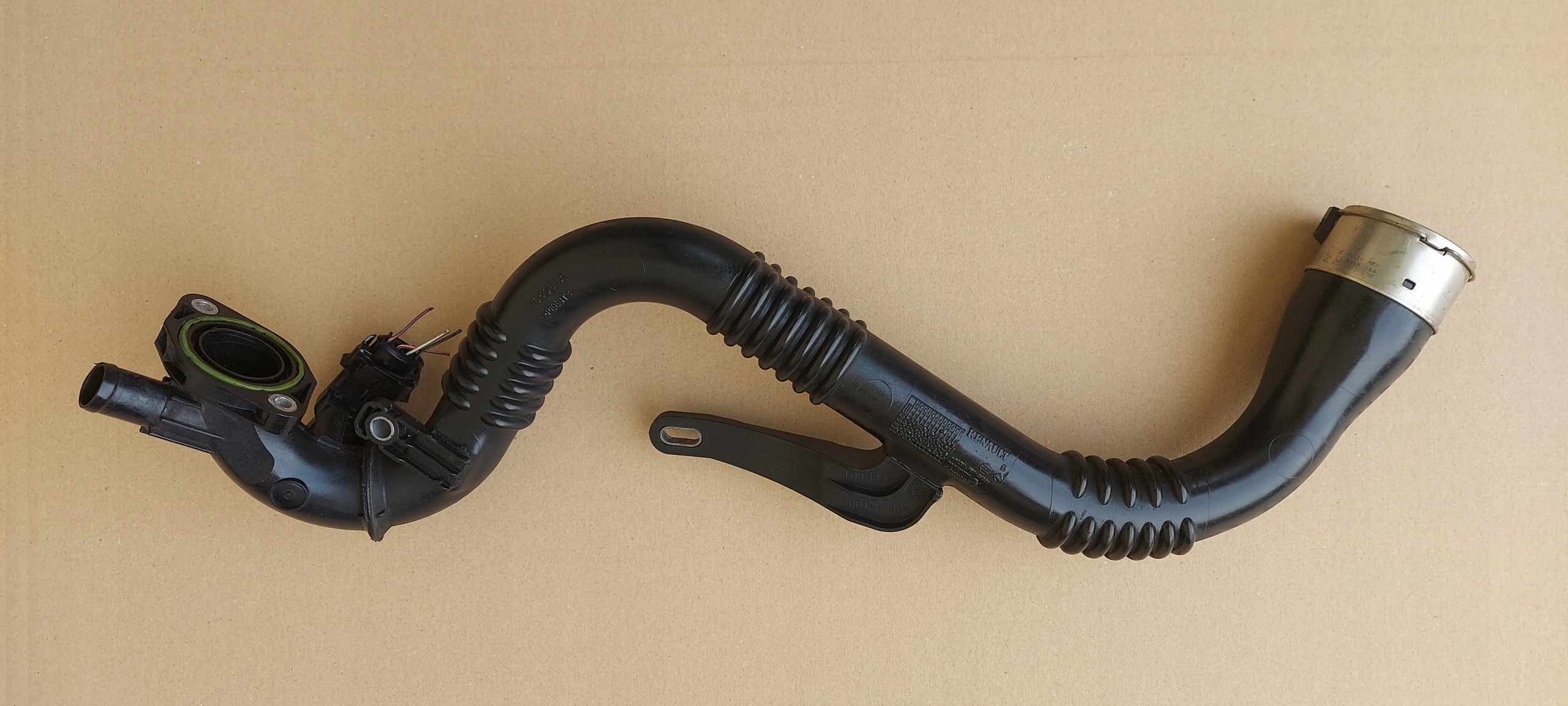 rohr intercooler RENAULT CLIO IV, CAPTUR 0.9 TCE 1049601A 104951A