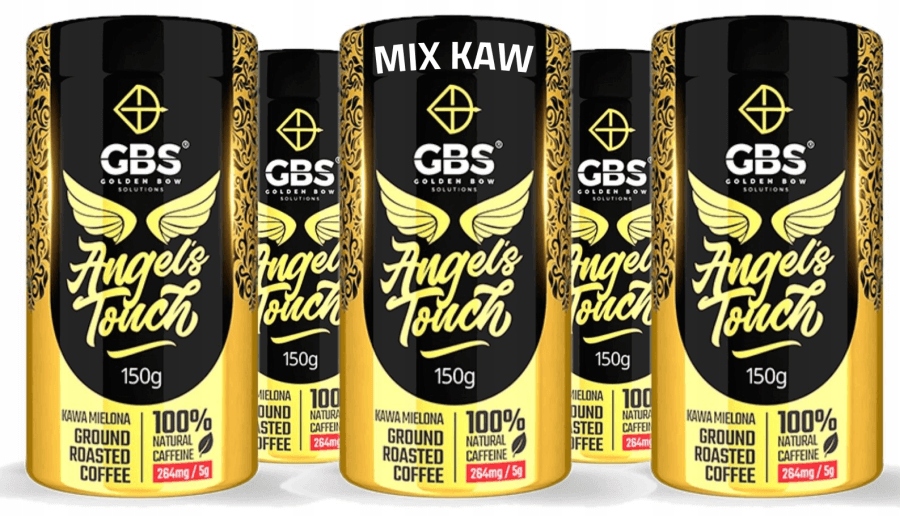 Kawa Gbs mielona 5x150g zestaw dowolne smaki